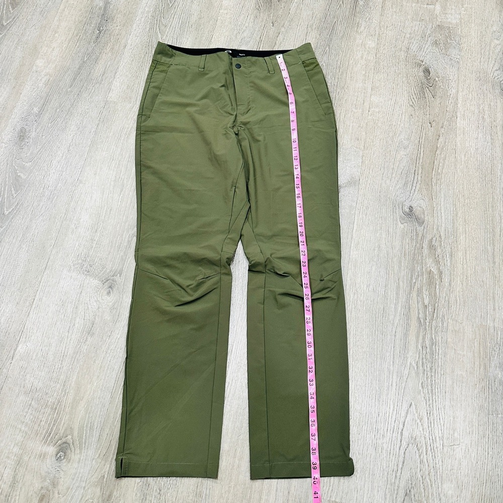 Oakley Pants Men's 32x30 Olive Green Technical Outdoor Articulated Knee Pants - Picture 7 of 16
